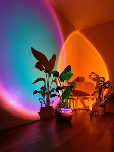 Sunset Lamp Multi Color With Remote emporium hall 